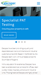 Mobile Screenshot of elec-spec.com